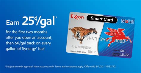 how does exxon smart card work|Exxon smart card sign in.